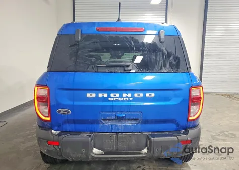 2025 Ford Bronco Sport Big Bend из США, поврежденный, VIN 3FMCR9BNXSRE31332